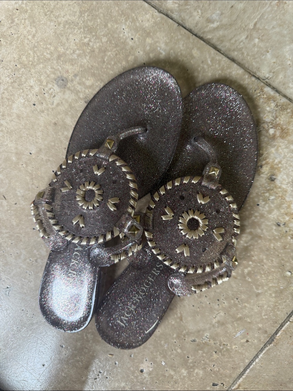JACK ROGERS GEORGICA JELLYS NWOT size 8